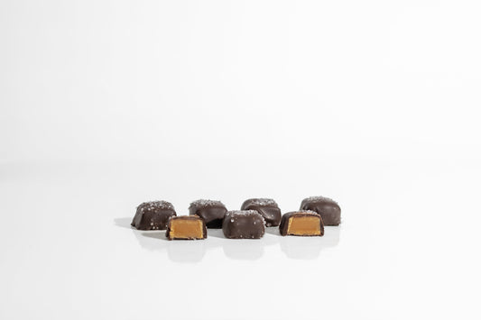 Sea Salt Caramels . Dark